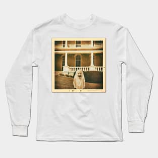 Old Halloween Costume | Ghost Caught on Film | Secret Vintage Photograph Ghost captured | Rare Scary Classic Retro Portrait | Daniel Halloween 1969 Long Sleeve T-Shirt